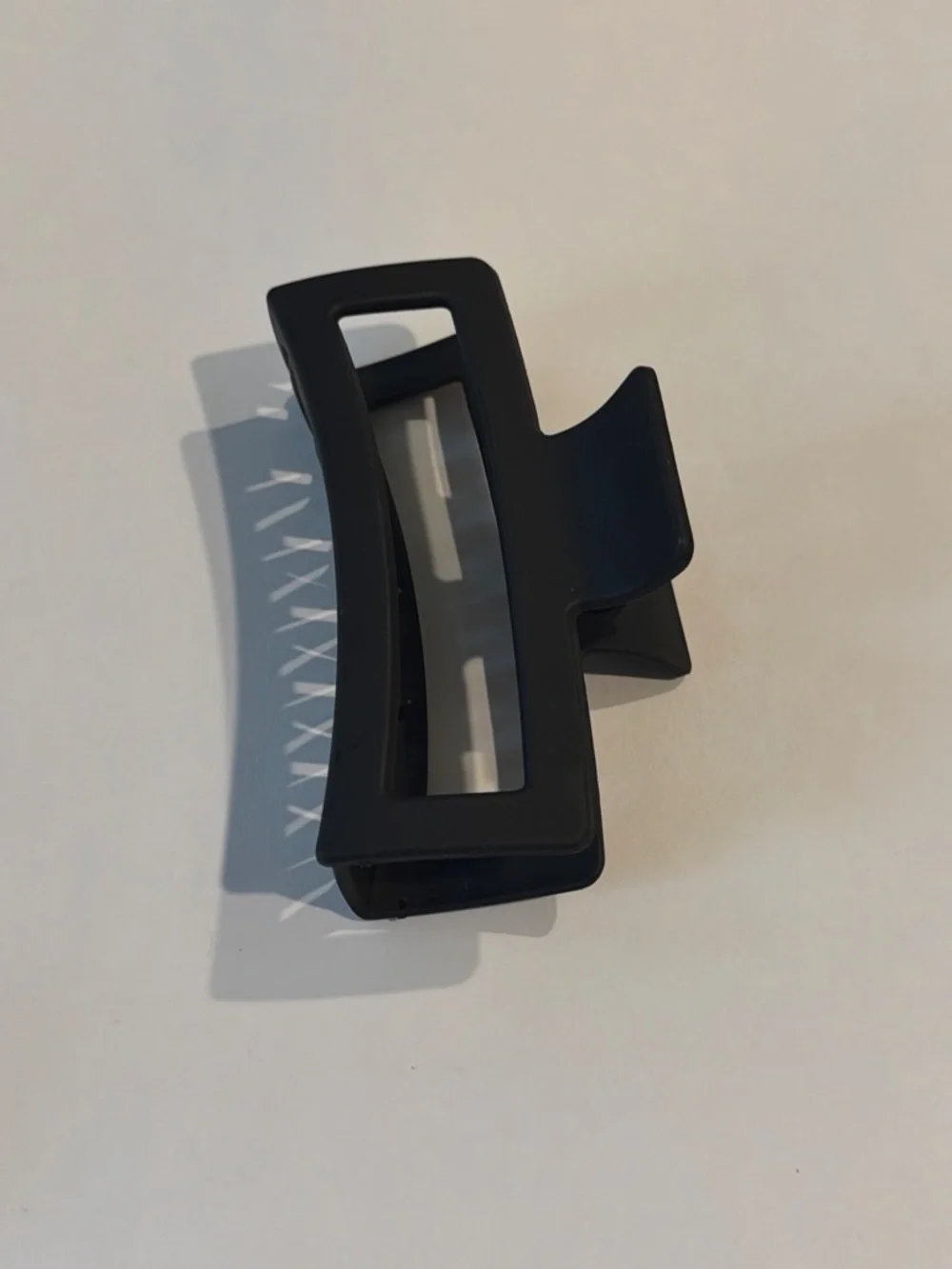 Matte Hair Claw Clip - Black, Cream, Brown